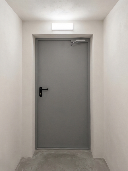 Дверь с доводчиком