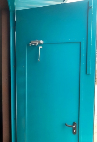 Огнестойкие ворота с покраской по RAL