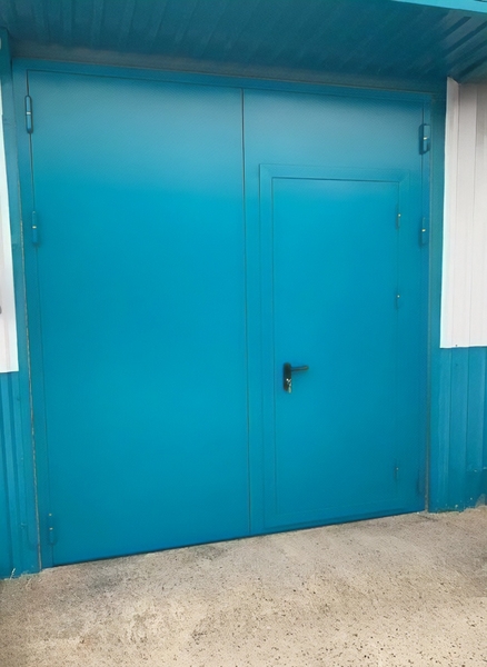 Огнестойкие ворота с покраской по RAL