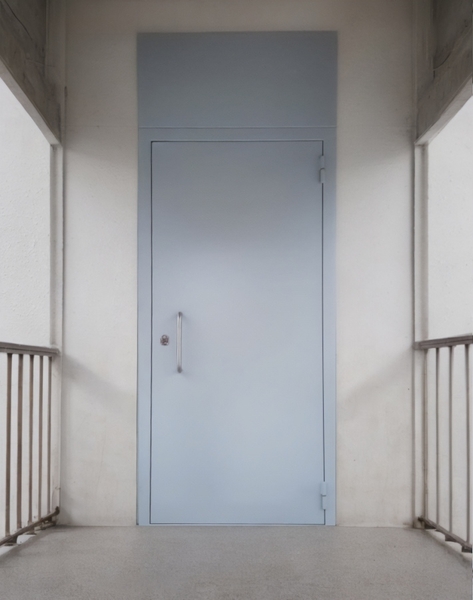 Дверь с глухой вставкой