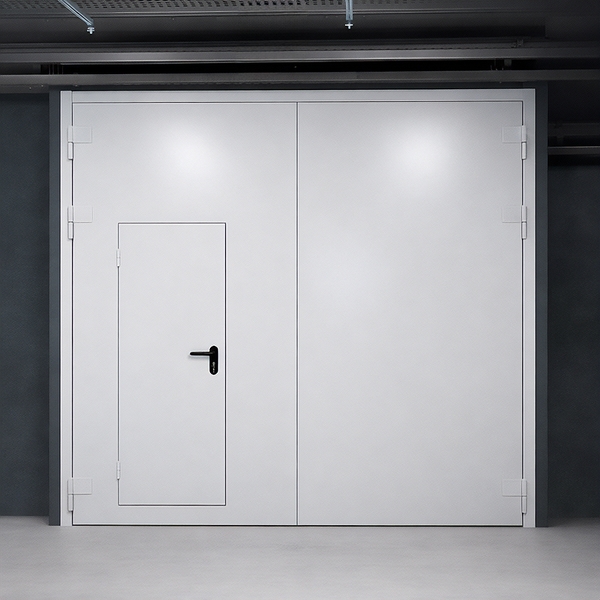 Ворота с калиткой