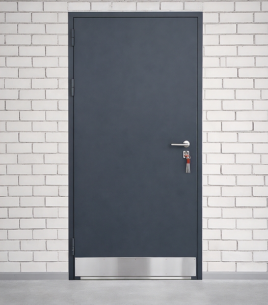 Дверь с отбойником