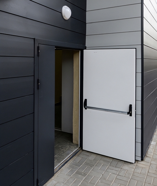 Полуторная дверь антипаника