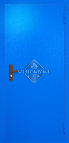 Однопольная техническая дверь RAL 5005