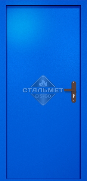 Однопольная техническая дверь RAL 5005
